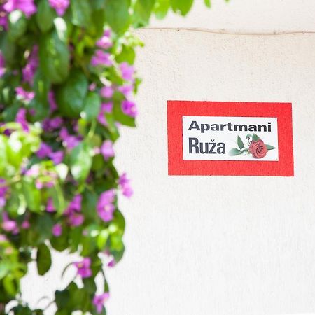 Apartments Ruza Водице Екстер'єр фото